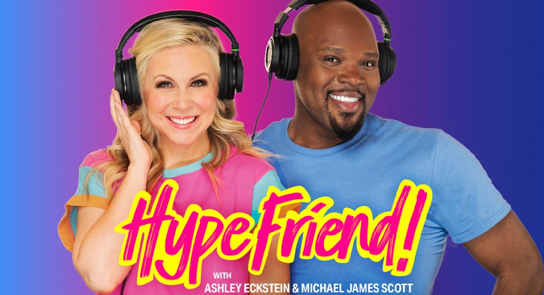 ashley eckstein Ashley Eckstein & Michael James Scott Launch HypeFriend! Podcast