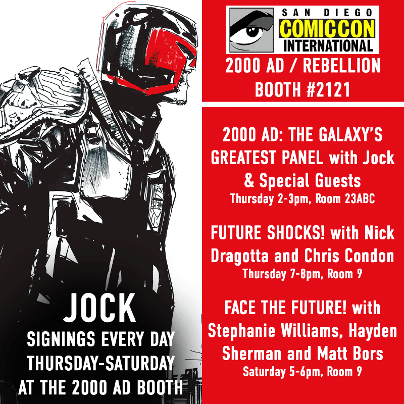 Judge Dredd PAnel SDCC