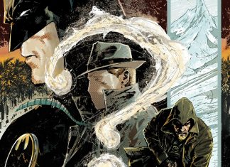 Legendary vigilantes unite in BATMAN/GREEN ARROW/THE QUESTION: ARCADIA miniseries Batman/Green Arrow/The Question