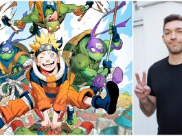 Interview: Caleb Goellner on how TMNT x NARUTO is like a tasty slice of pizza Caleb Goellner Interview Cover