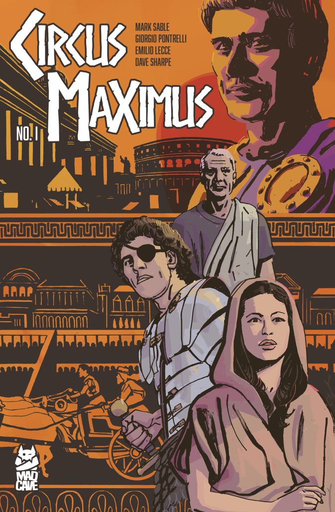 Circus Maximus #1 cover A, by Paul Azaceta
