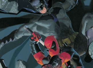 Preview: The Merc with a Mouth pays a visit to Wayne Manor in DEADPOOL/BATMAN preview pages Deadpool/Batman one-shot