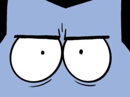 Exclusive Preview: DRACULA’S BRUNCH CLUB reveals the vamp’s sweet tooth Dracula's Brunch Club interior art (cropped)