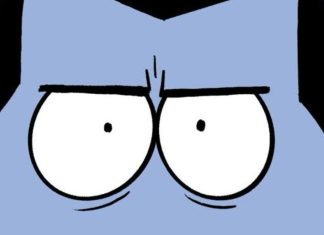 Exclusive Preview: DRACULA’S BRUNCH CLUB reveals the vamp’s sweet tooth Dracula's Brunch Club interior art (cropped)