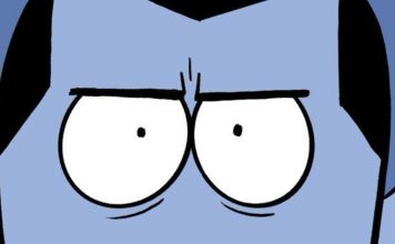 Exclusive Preview: DRACULA’S BRUNCH CLUB reveals the vamp’s sweet tooth Dracula's Brunch Club interior art (cropped)