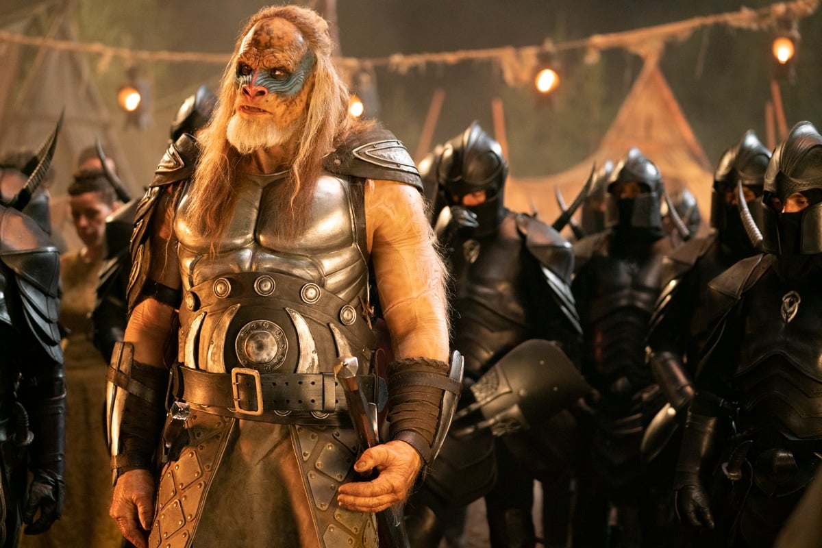 Martyn Ford as General Karlak in the 2025 film Red Sonja.