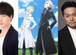 Interview: Voice actors Kenji Nojima & Yusuke Kobayashi chat DR. STONE: SCIENCE FUTURE Dr. Stone cover image