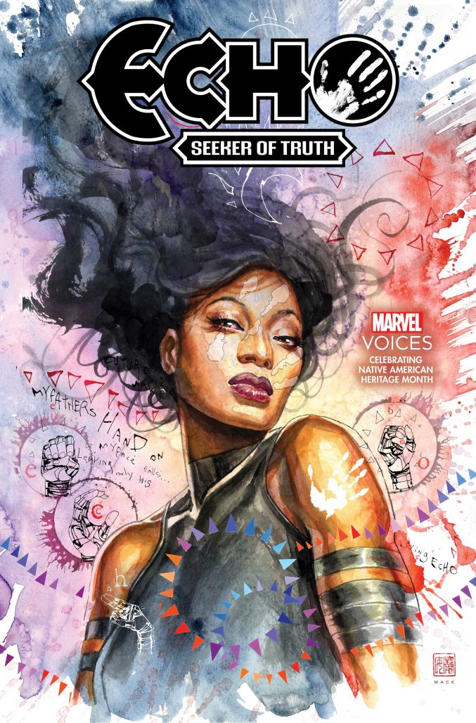 Echo: Seeker of Truth #1 cover by David Mack