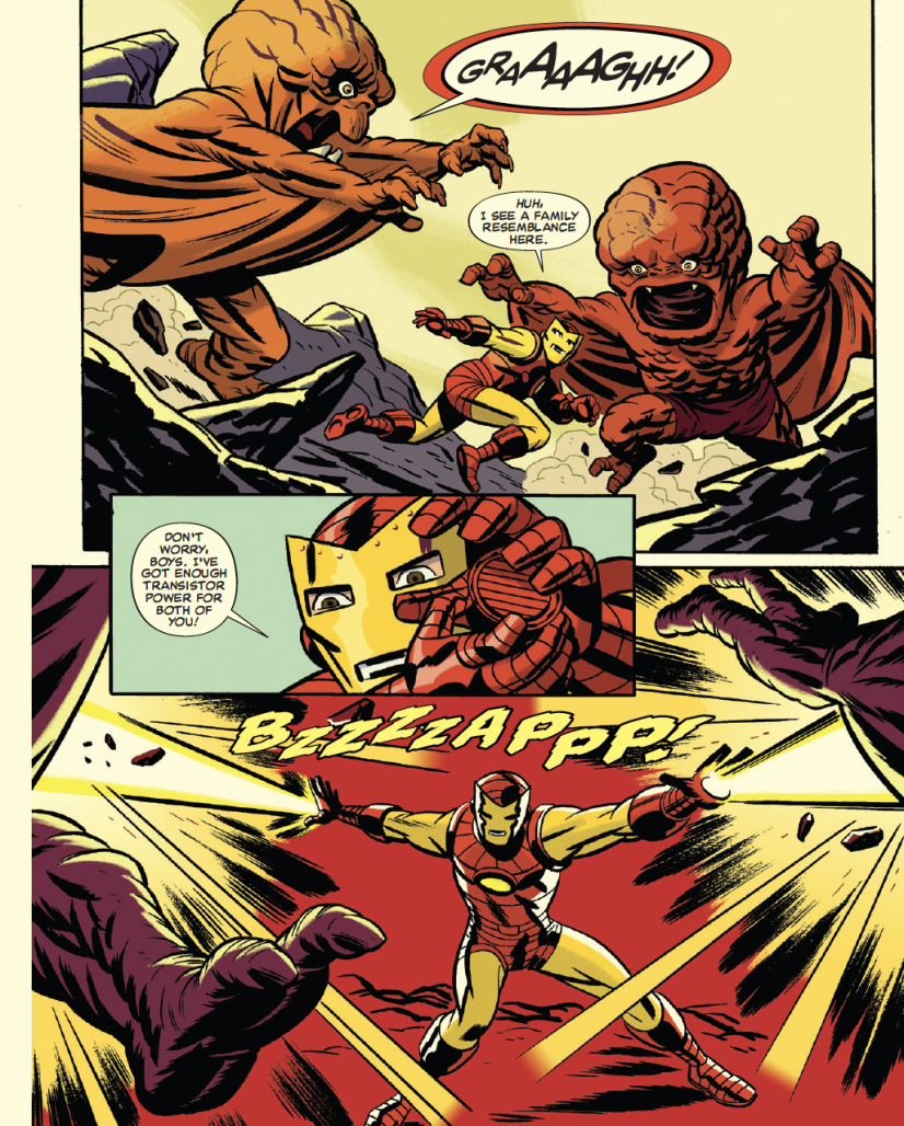 Iron Man fights Goom and Googam!