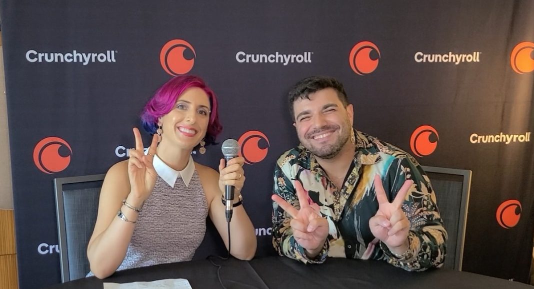 Kari Lane and Nazeeh Tarsha at Anime Expo 2025