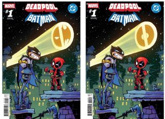 The startling truth behind Scottie Young’s changes on his DEADPOOL/BATMAN #1 cover