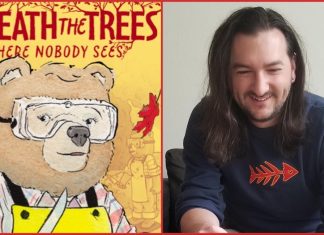 Interview: Ethan LeBlanc on reformatting BENEATH THE TREES WHERE NOBODY SEES & other comics to WEBTOON’s vertical scroll Beneath the Tress Where Nobody Sees cover and Ethan LeBlanc headshot