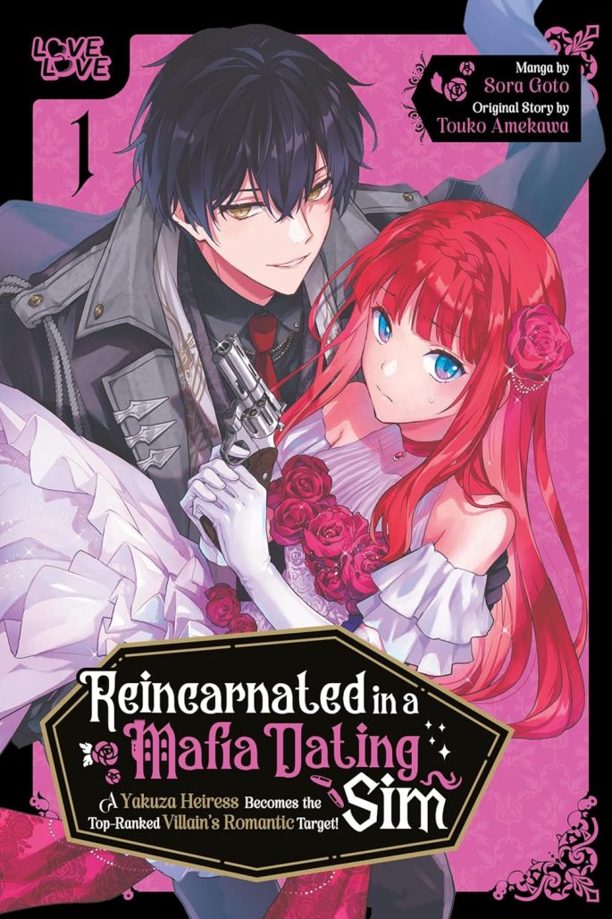 Reincarnated in a Mafia Dating Sim, Vol. 1 cover