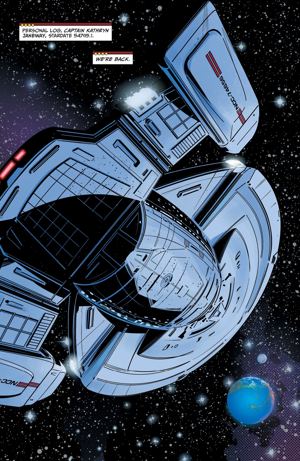 Star Trek: Voyager - Homecoming preview page