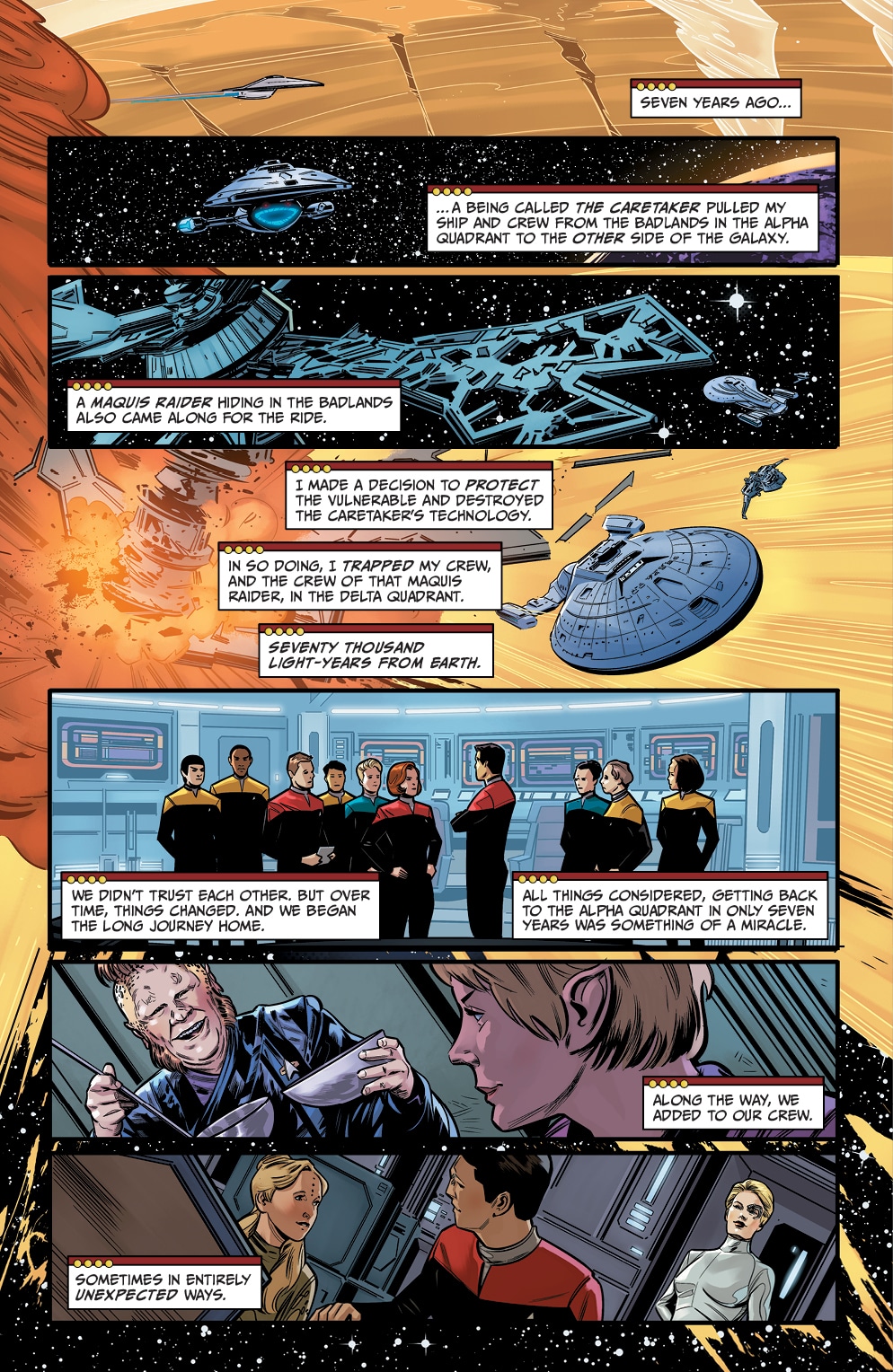 Star Trek: Voyager - Homecoming preview page
