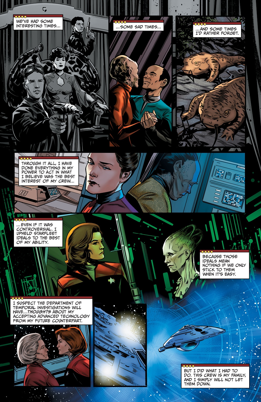 Star Trek: Voyager - Homecoming preview page