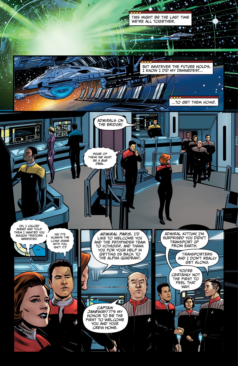 Star Trek: Voyager - Homecoming preview page