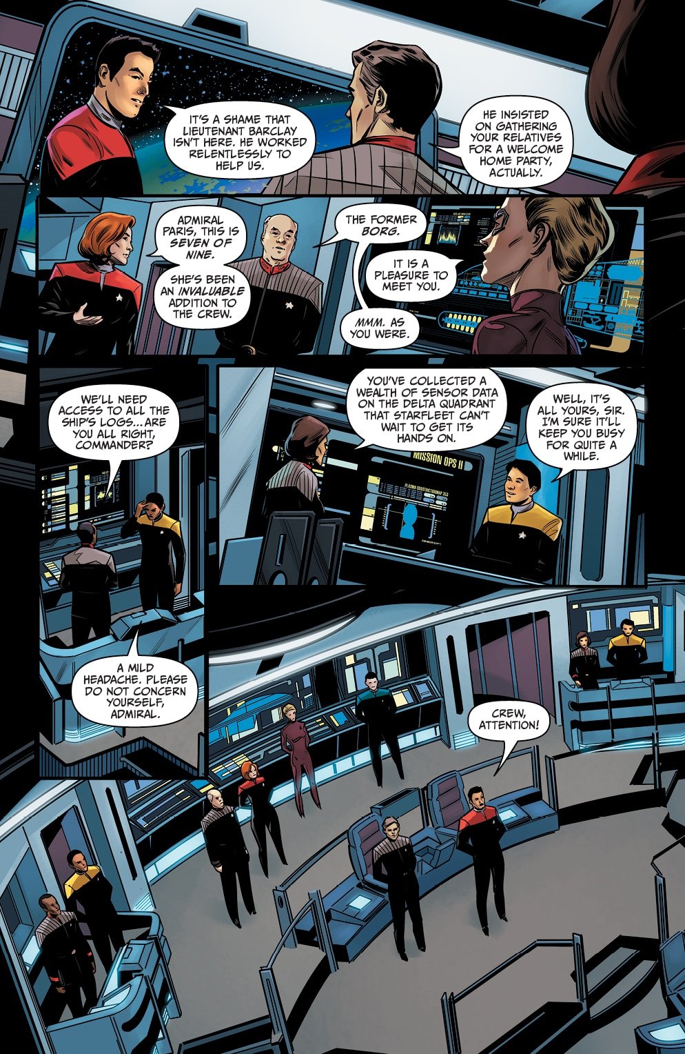 Star Trek: Voyager - Homecoming preview page