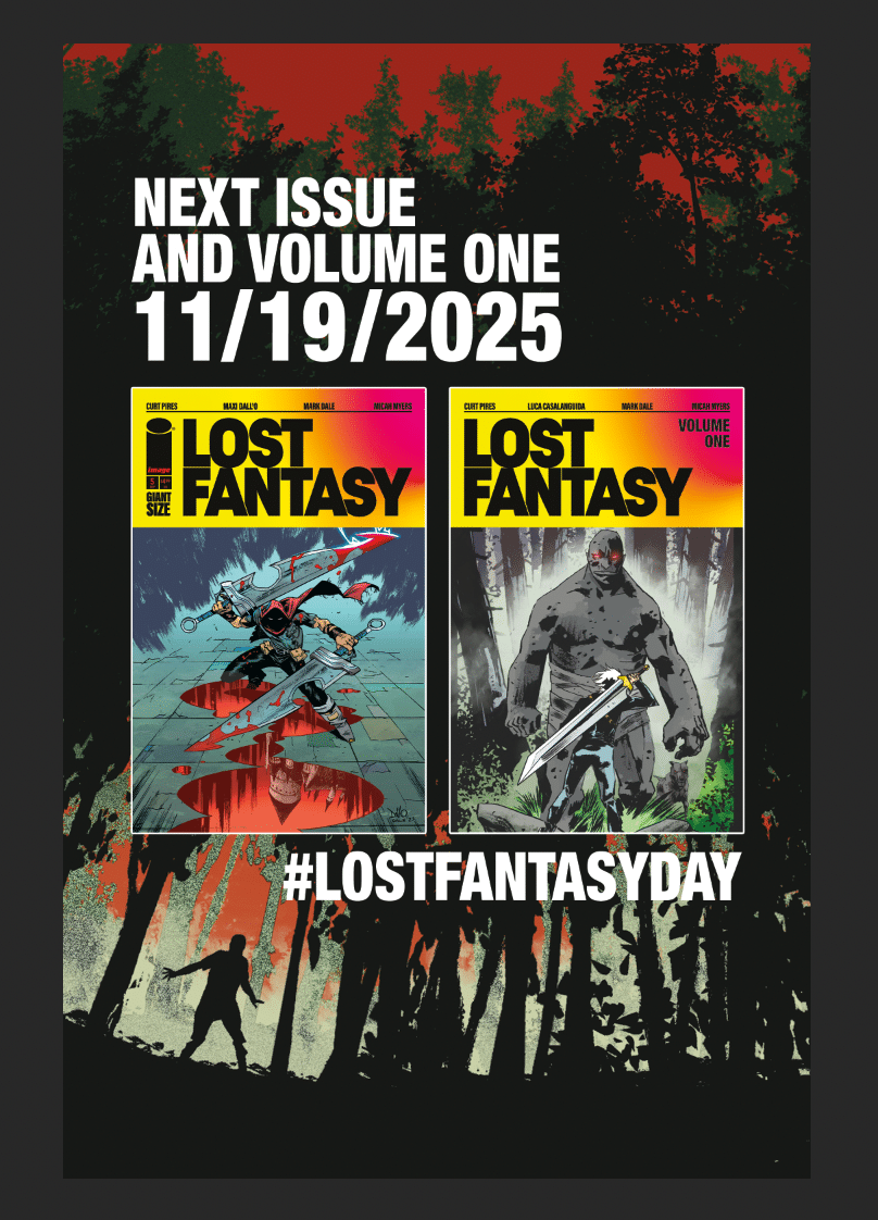 Lost Fantasy trade paperback and Issue 5 announcement 