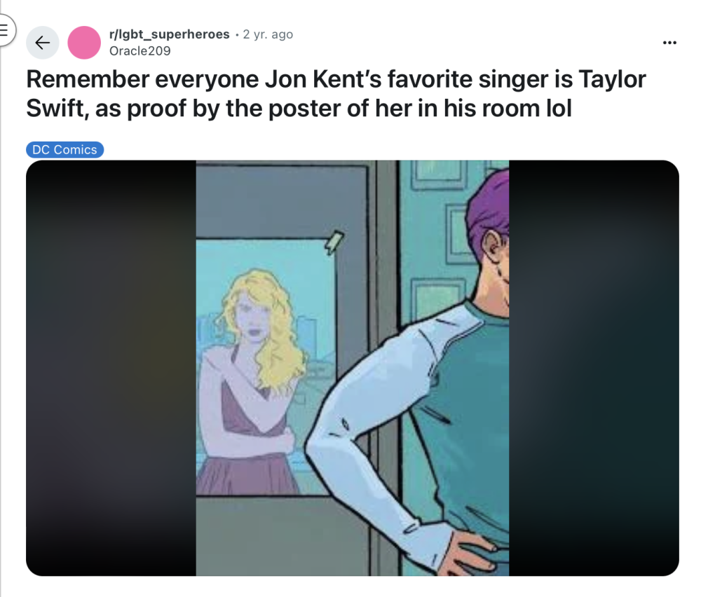 Jon Kent Taylor Swift