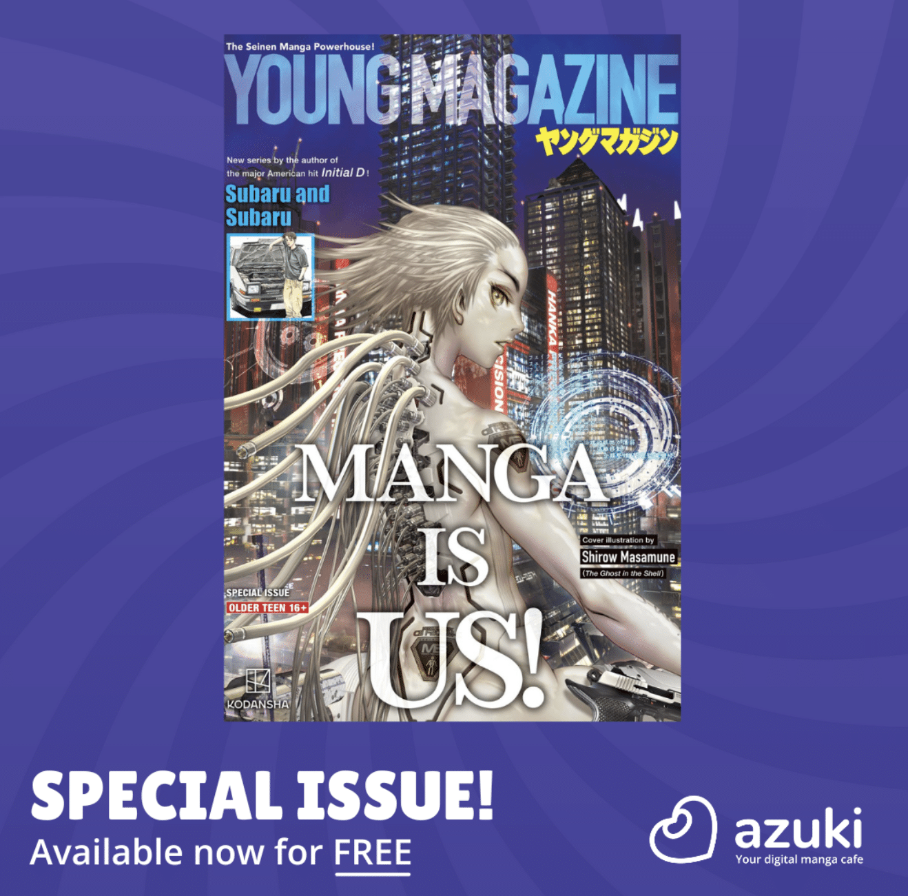 Young Magazine on Azuki