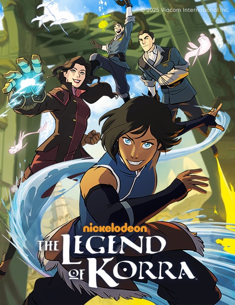 The Legend of Korra vertical scroll