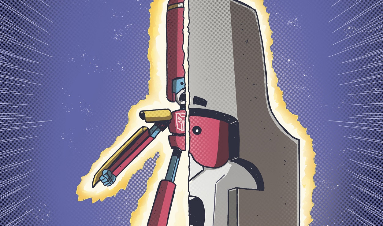 Ballpoint returns in TRANSFORMERS: WORST BOT EVER sequel OGN