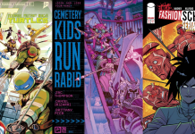 Wednesday Comics Reviews: A FASHION SCHOOL SERIAL KILLER, CEMETERY KIDS, SPACE GHOST, and more