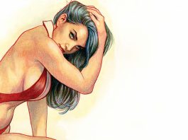 Dynamite shares VAMPIRELLA: SEDUCTION OF THE INNOCENT #1 for free! Vampirella