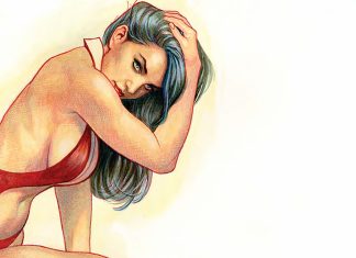 Dynamite shares VAMPIRELLA: SEDUCTION OF THE INNOCENT #1 for free! Vampirella