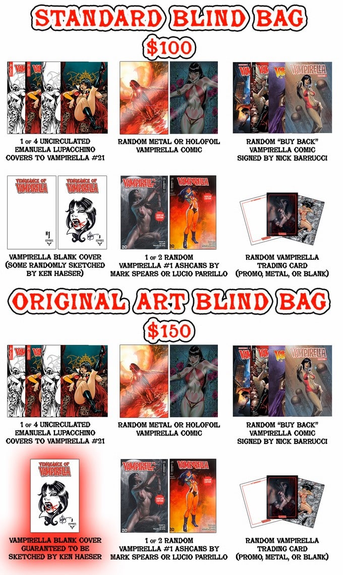Vampirella Blind Bag Extravaganza
