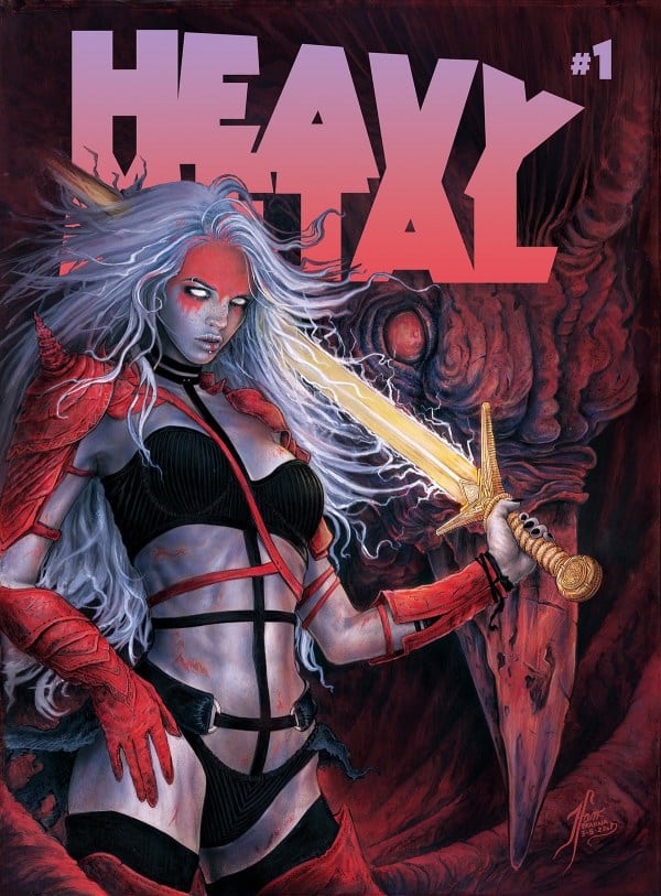 Heavy Metal #1Cover H Tehani Farr Taarna Limited Variant