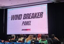 AnimeNYC 2025: Yuma Uchida charms fans at WIND BREAKER panel photo of the wind breaker panel screen taken before the no-photos rule went into effect