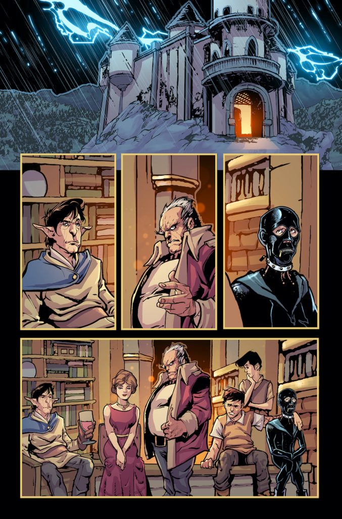 Barbaric: The Long Death #1 interior art