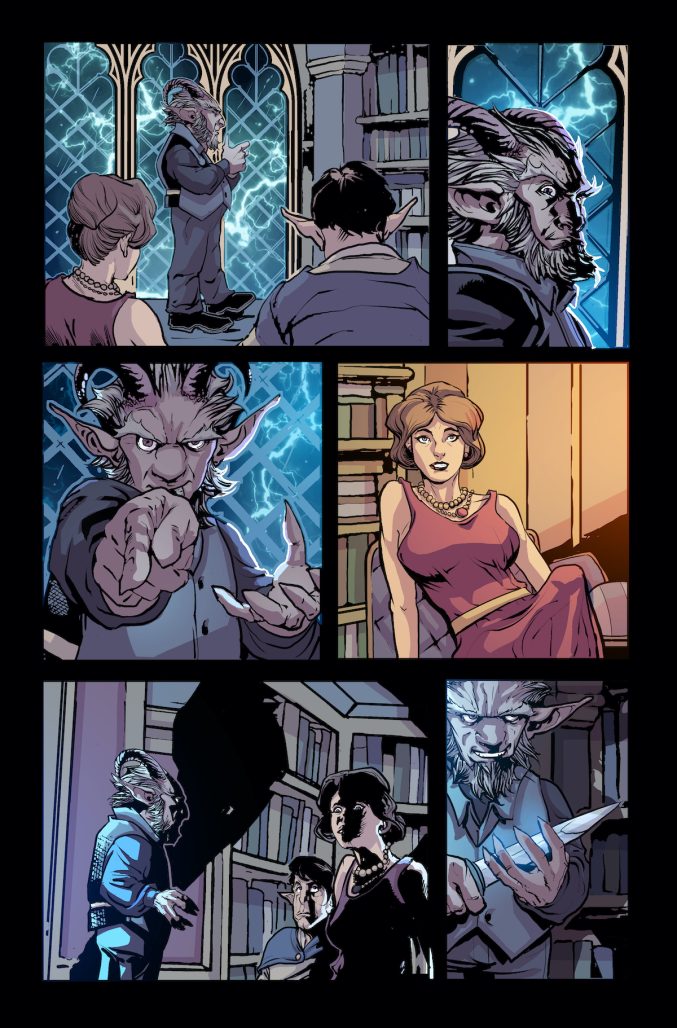 Barbaric: The Long Death #1 interior art