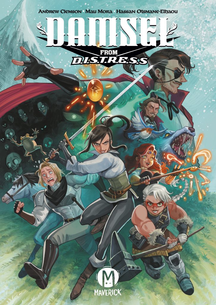 Damsel from D.I.S.T.R.E.S.S. cover by Mau Mora