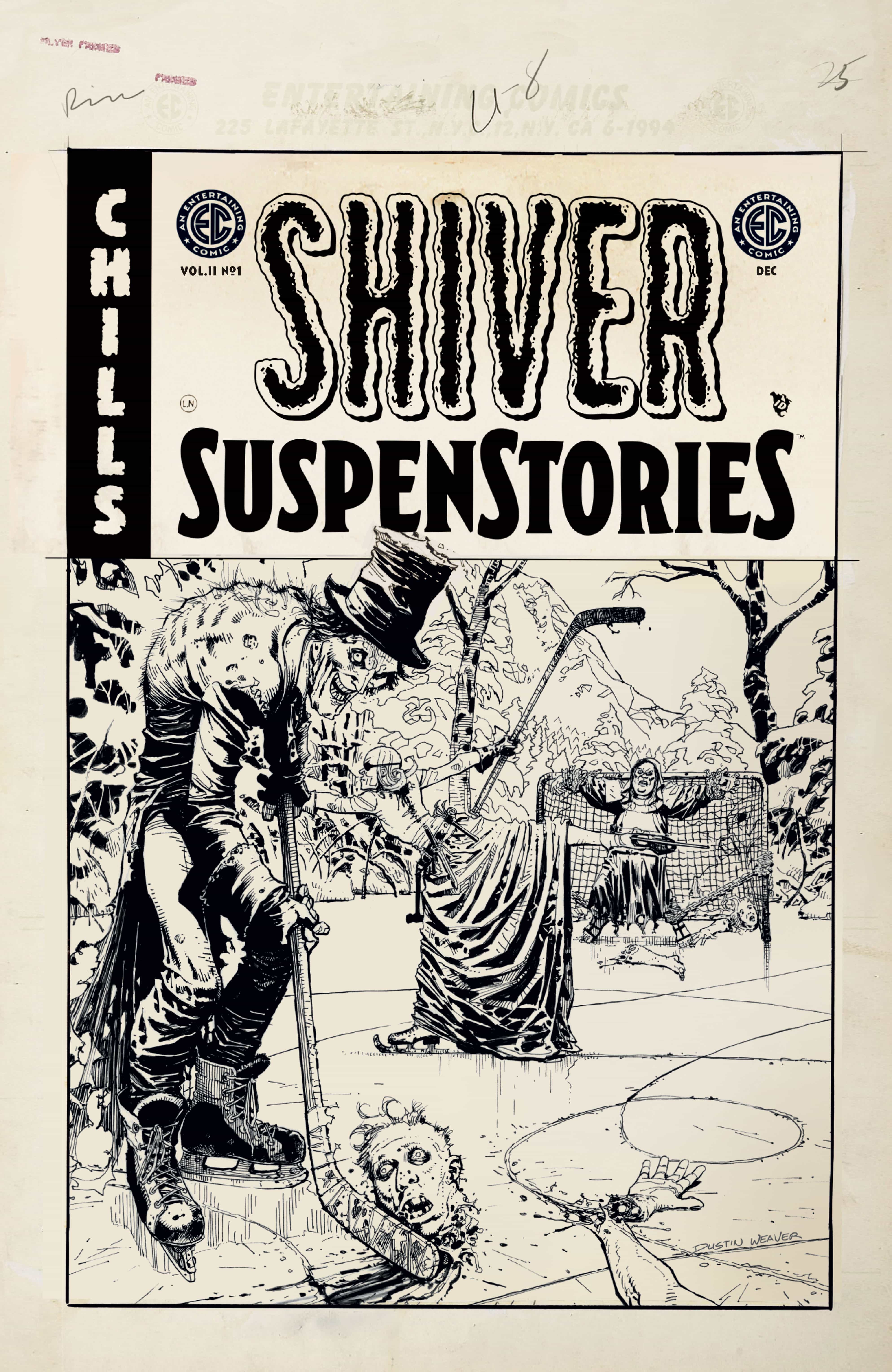 EC SHIVER SUSPENSTORIES 2 #1 - COVER D SOLICIT SOCIAL