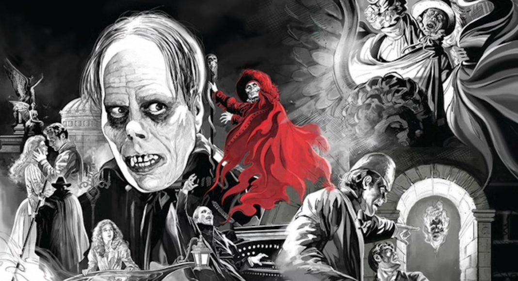 Lon Chaney as the Phantom of the Opera in a new comic from Legendary Comics