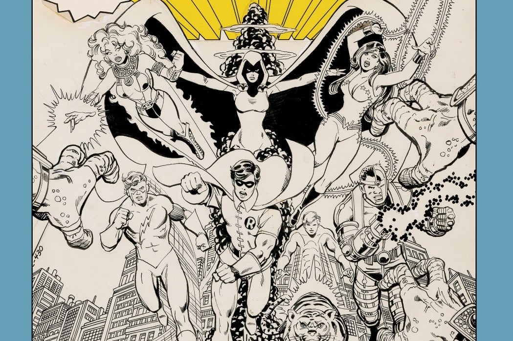 Perez Feature George Pérez’s The New Teen Titans