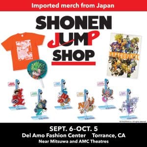 SHONEN JUMP SHOP pops up in Los Angeles with Japan-exclusive merch