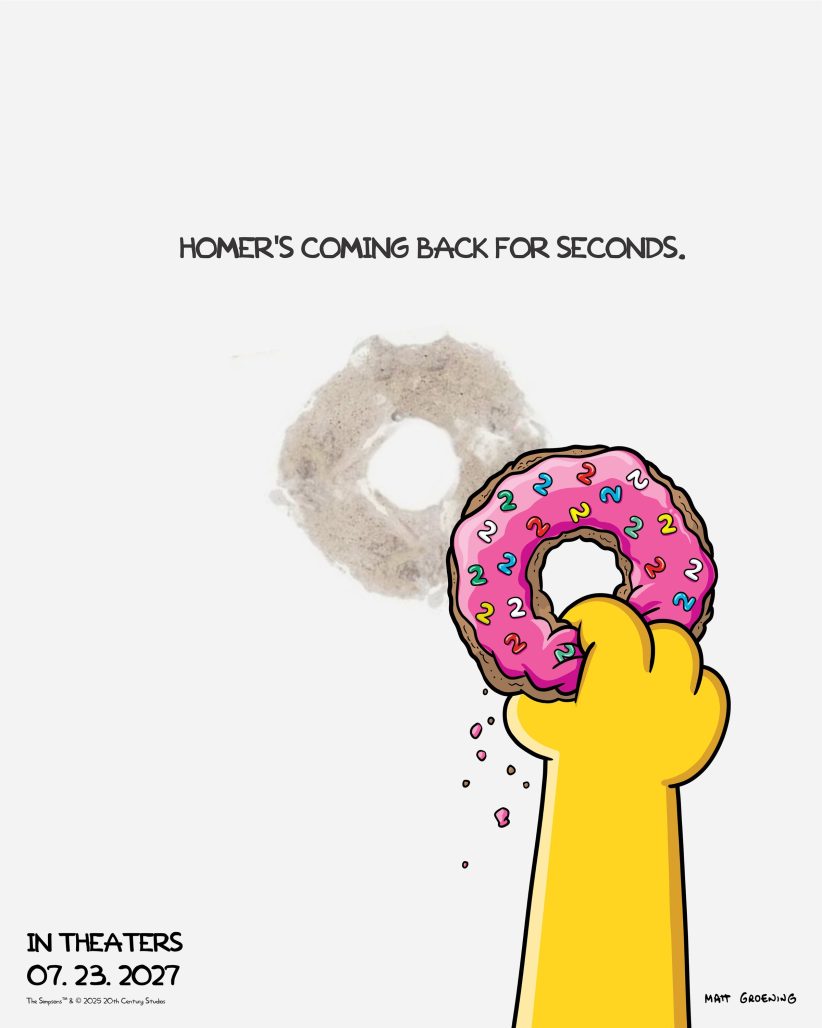 Simpsons Movie 2 teaser poster