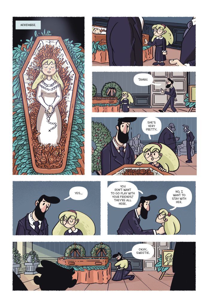 Tamia and the Memories of the Dragon Vol 1 interior art