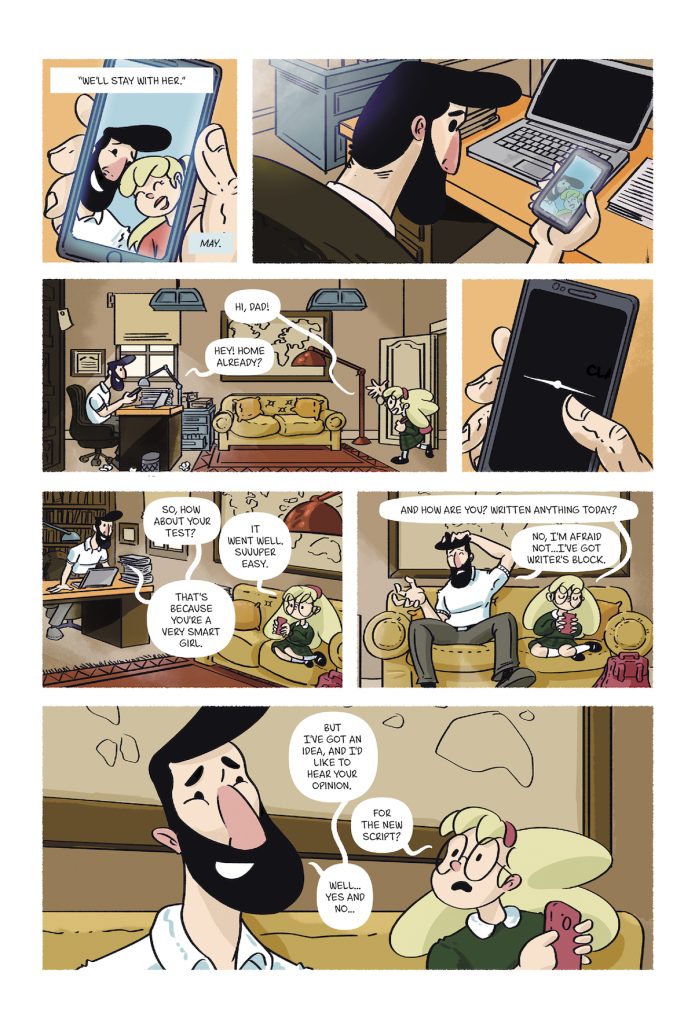 Tamia and the Memories of the Dragon Vol 1 interior art