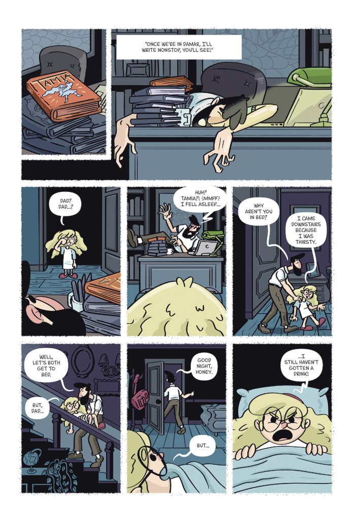 Tamia and the Memories of the Dragon Vol 1 interior art