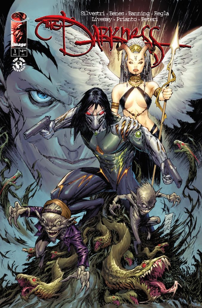 The Darkness #1 (2025) cover A, by Marc Silvestri and Arif Prianto