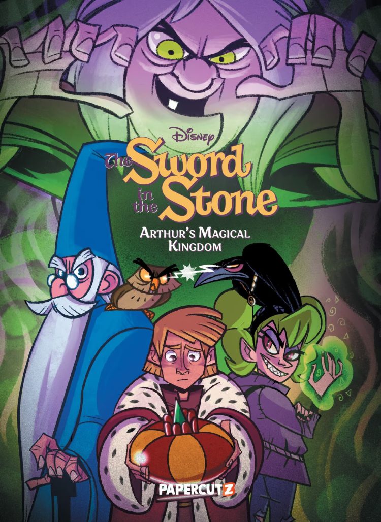 The Sword in the Stone: Arthur's Magical Kingdom, cover art by Lorenzo Colangeli