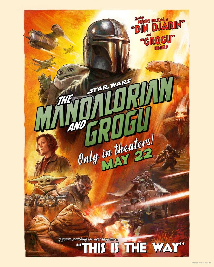 The Mandalorian and Grogu teaser poster