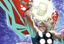 Exclusive: Abrams & Marvel announce Powell’s THOR: BEHEMOTH OF THE BLACK MOON Thor: Behemoth of the Black Moon cover art (cropped)