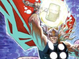 Exclusive: Abrams & Marvel announce Powell’s THOR: BEHEMOTH OF THE BLACK MOON Thor: Behemoth of the Black Moon cover art (cropped)