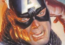 NYCC ’25: Alex Ross’ MARVELOCITY to make NYCC debut Captain America throwing his shield, painted by the legendary Alex Ross in a hyperrealistic manner.